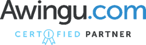 Awingu logo met partnership