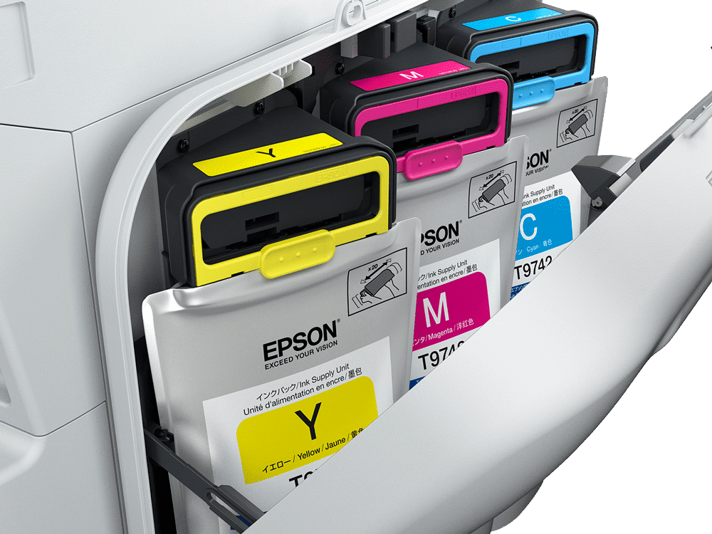 Technologie EPSON RIPS Ink Bags