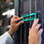 HPE Datacenter Servers Storage Racks logo | VanRoey.be