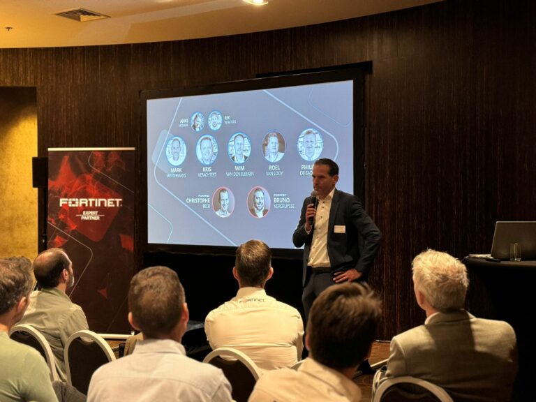 Mark Meutermans introduces VanRoey and Fortinet team in Smals deal
