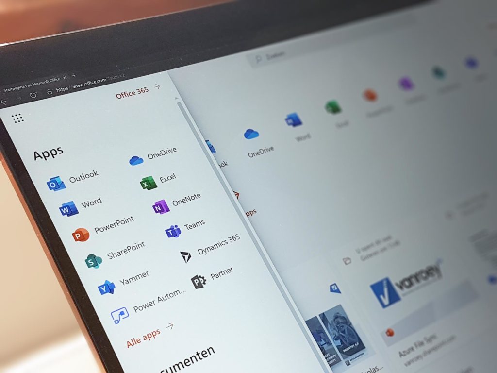Microsoft 365 Office portal | VanRoey.be