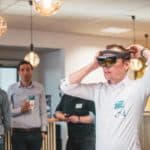 Le casque Hololens VR dans l'Experience Center