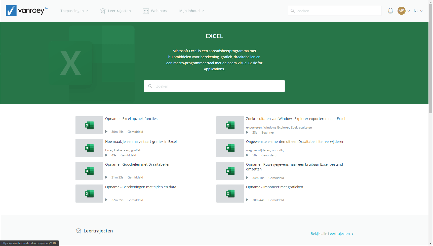 Screenshot-e-learning platform-security-excel-2