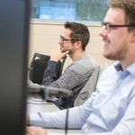 Quelques collègues de soutien de VanRoey.be LifeAtVanRoey