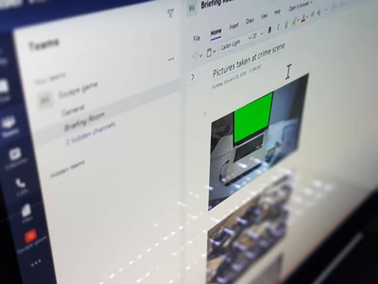 Microsoft Teams Escape Game | VanRoey.be