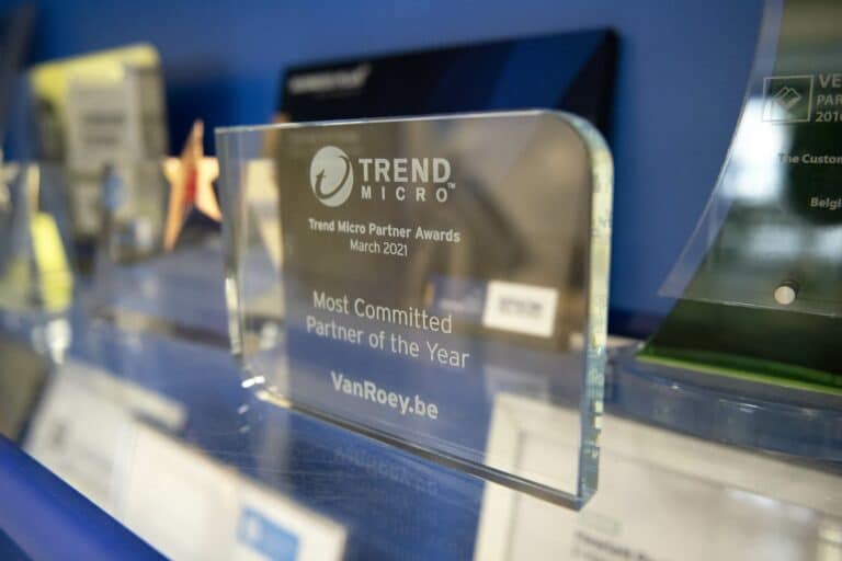 Trend Micro Most Comitted Partner of the year 2021