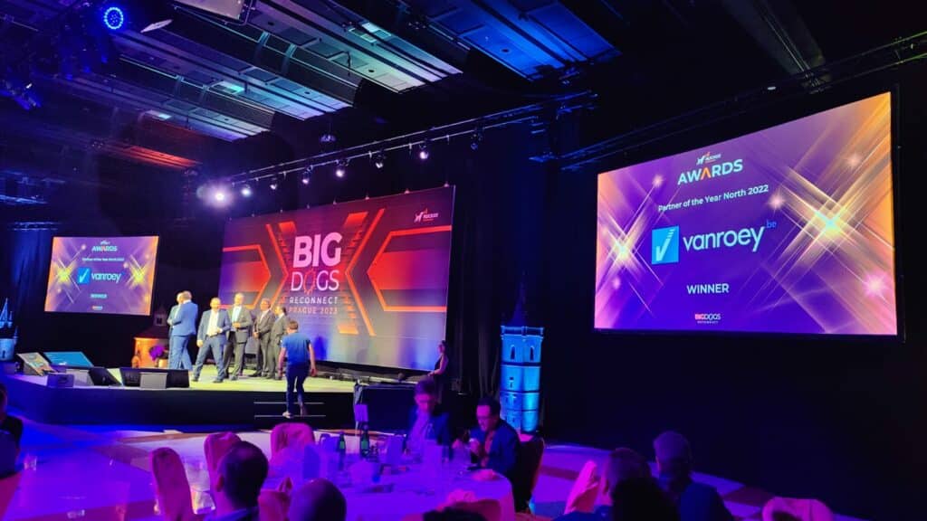 VanRoey | EuroSys wint EMEA Partner of the Year award Ruckus