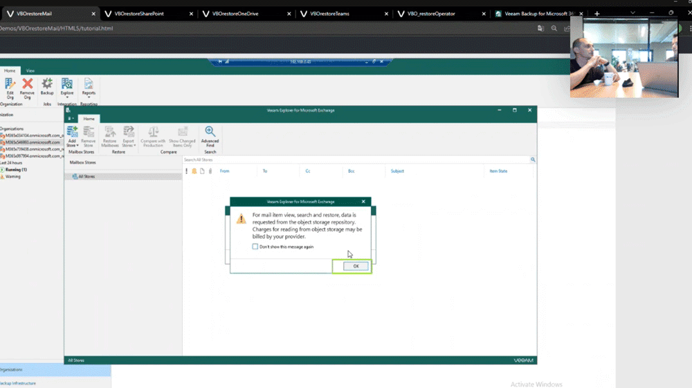 Veeam Screenshot