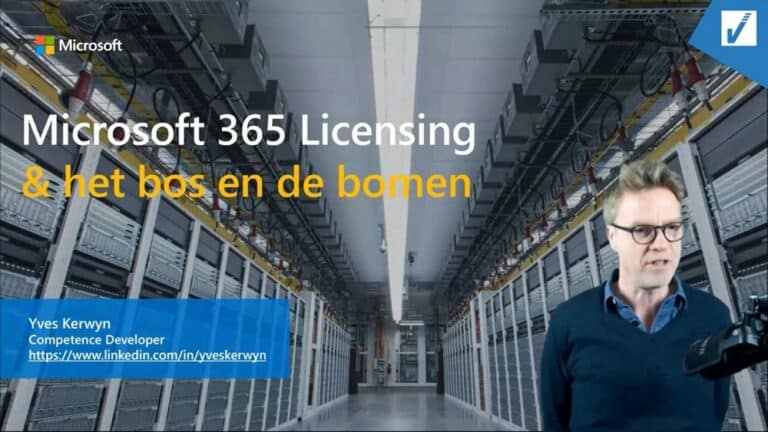 Webinar Licences Microsoft | VanRoey.be